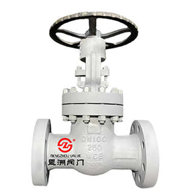 High pressure flange gate valve